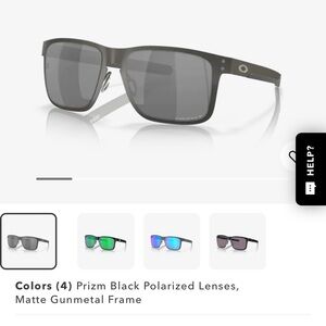 Oakley Holbrook Sunglasses- metal
